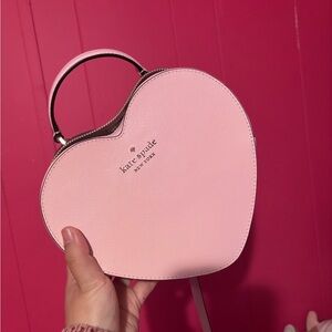 Kate Spade Pink Heart-Shaped Bag